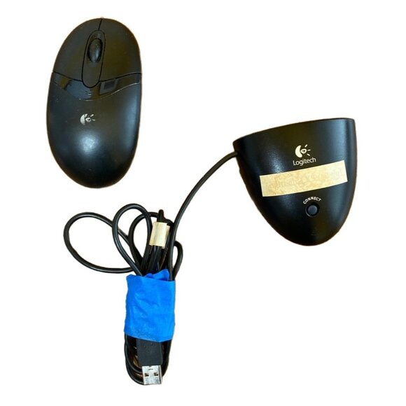 Logitech Cordless Optical Mouse With USB Receiver - Picture 1 of 2